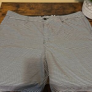 Hurley blue and White Striped Shorts